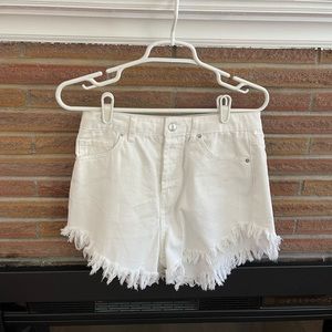 Wild Fable size 4 white jean shorts